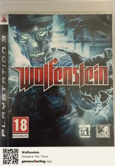 Wolfenstein PlayStation 3, PAL box front