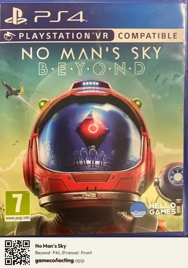 No Man's Sky PlayStation 4, France box front