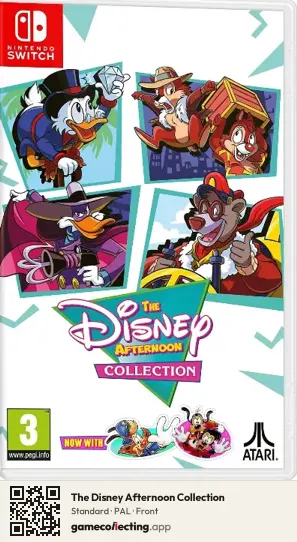 The Disney Afternoon Collection Nintendo Switch, PAL box front