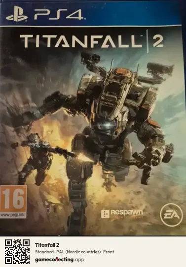 Titanfall 2 PlayStation 4, Nordic countries box front