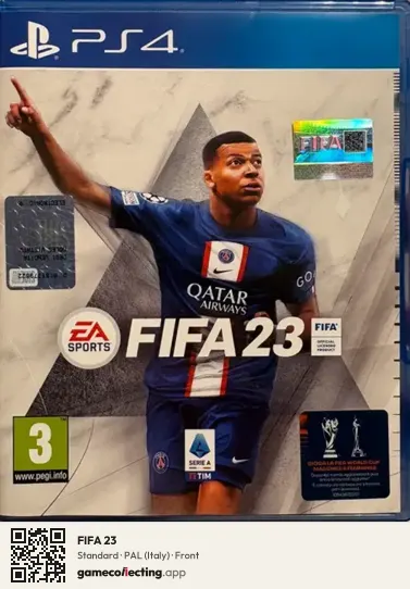 FIFA 23 PlayStation 4, Italy box front