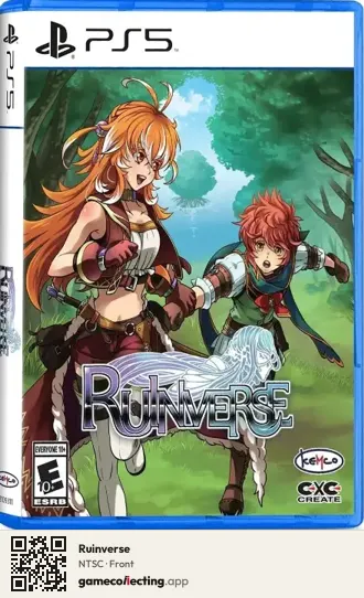 Ruinverse PlayStation 5, NTSC box front
