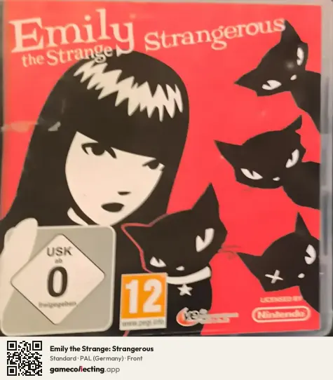 Emily the Strange: Strangerous Nintendo DS, Germany box front