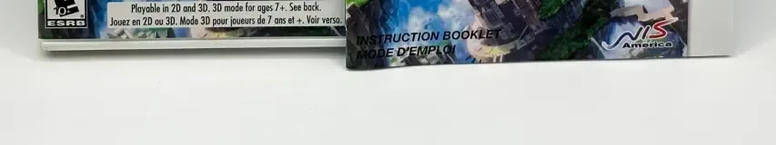 Rodea the Sky Soldier, the ESRB box on its front