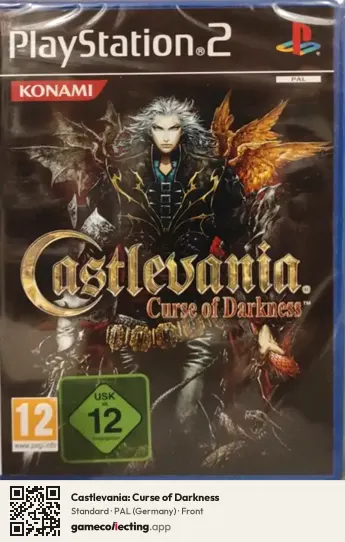 Castlevania: Curse of Darkness PlayStation 2, Germany box front