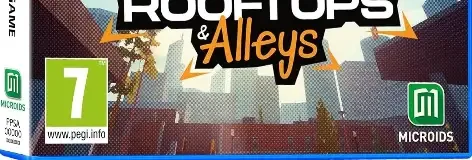 Rooftops & Alleys: The Parkour Game, the PEGI square on its front