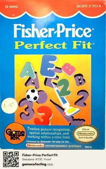 Fisher-Price: Perfect Fit Nintendo Entertainment System, NTSC box front