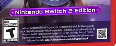 Metroid Prime 4: Beyond, the ESRB box on its front