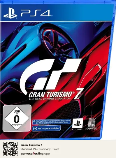 Gran Turismo 7 PlayStation 4, Germany box front