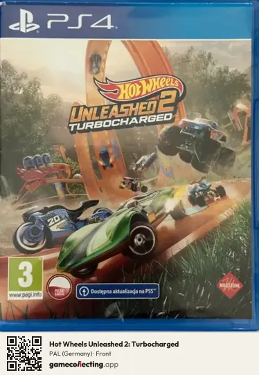 Hot Wheels Unleashed 2: Turbocharged PlayStation 4, Germany box front