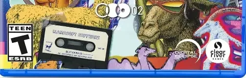 Llamasoft: The Jeff Minter Story, the ESRB box on its front