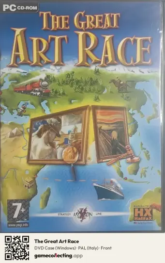 The Great Art Race Computer, Italy box front