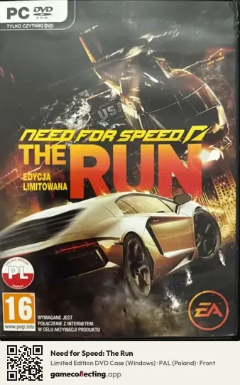 Need for Speed: The Run Computer, Poland box front