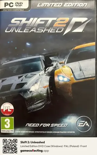 Shift 2: Unleashed Computer, Poland box front