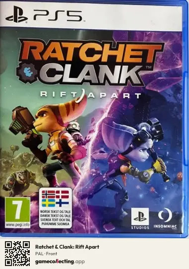Ratchet & Clank: Rift Apart PlayStation 5, PAL box front