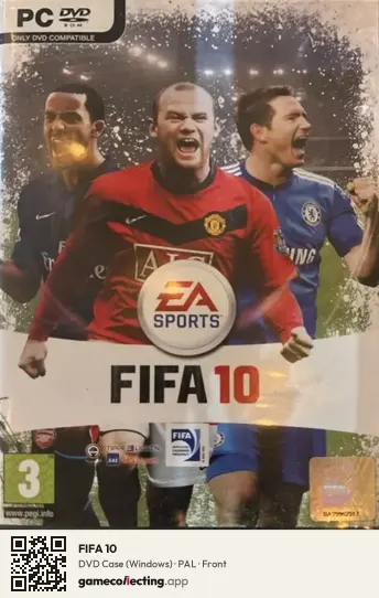 FIFA 10 Computer, PAL box front