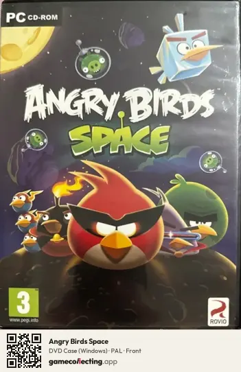 Angry Birds Space Computer, PAL box front