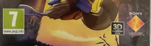 Sly Cooper: Thieves in Time, the PEGI square on its front