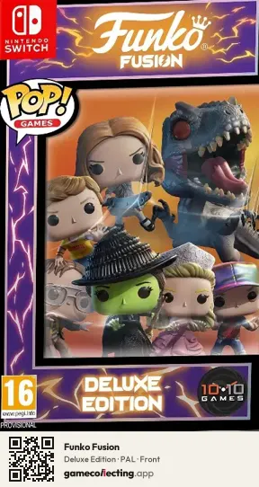 Funko Fusion Nintendo Switch, PAL box front
