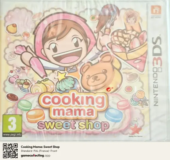 Cooking Mama: Sweet Shop Nintendo 3DS, France box front