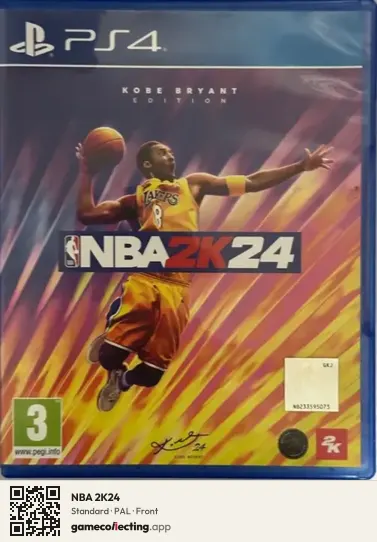 NBA 2K24 PlayStation 4, PAL box front