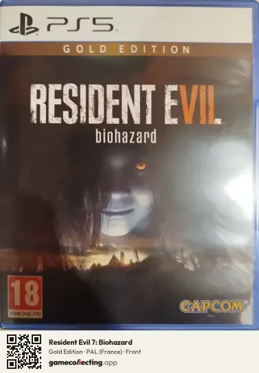 Resident Evil 7: Biohazard PlayStation 5, France box front