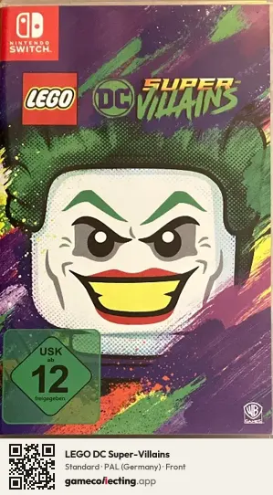 LEGO DC Super-Villains Nintendo Switch, Germany box front