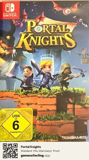 Portal Knights Nintendo Switch, Germany box front