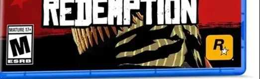 Red Dead Redemption, the ESRB box on its front