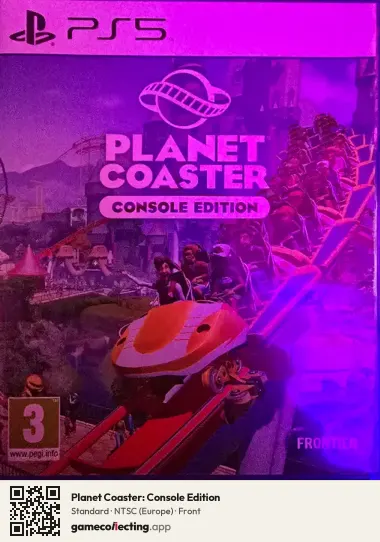 Planet Coaster: Console Edition PlayStation 5, Europe box front