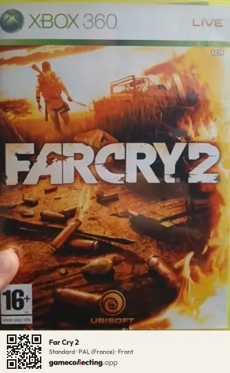 Far Cry 2 Xbox 360, France box front