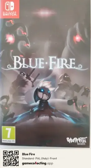 Blue Fire Nintendo Switch, Italy box front