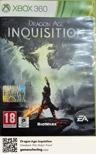 Dragon Age: Inquisition Xbox 360, Italy box front