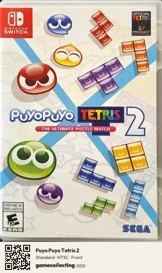 Puyo Puyo Tetris 2 Nintendo Switch, NTSC box front