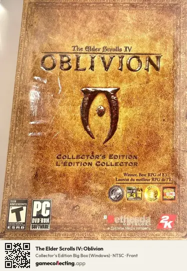 The Elder Scrolls IV: Oblivion Computer, NTSC box front