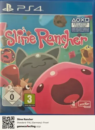 Slime Rancher PlayStation 4, Germany box front