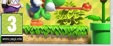 New Super Mario Bros. U Deluxe, the PEGI square on its front