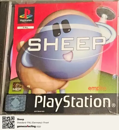 Sheep PlayStation, Germany box front