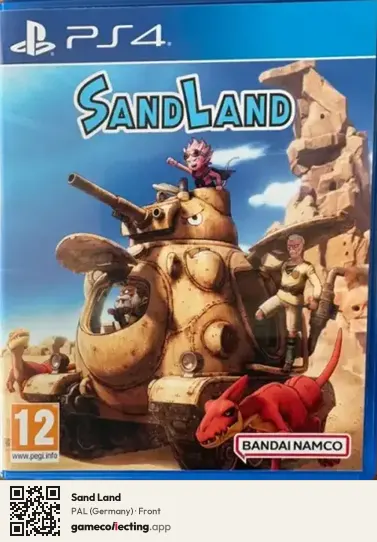 Sand Land PlayStation 4, Germany box front