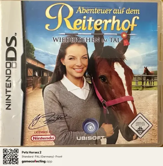 Petz Horsez 2 Nintendo DS, Germany box front