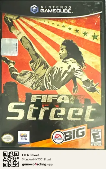 FIFA Street Nintendo GameCube, NTSC box front