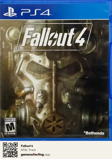 Fallout 4 PlayStation 4, NTSC box front