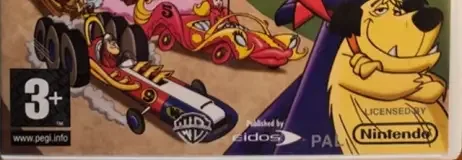 Wacky Races: Crash & Dash, the PEGI square on its front