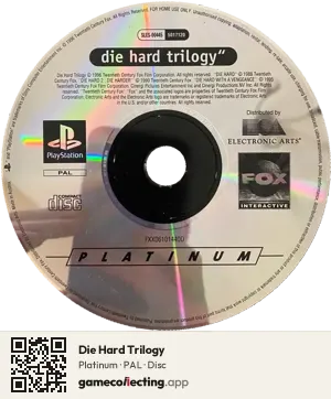 Die Hard Trilogy PlayStation, PAL disc