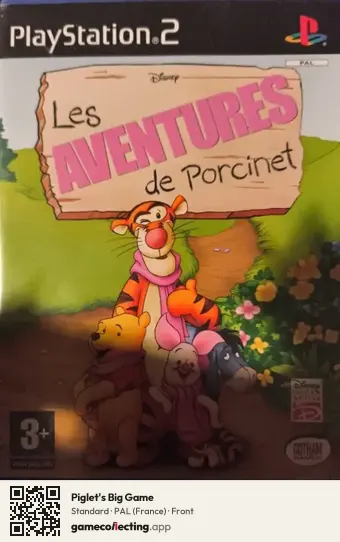 Piglet's Big Game PlayStation 2, France box front