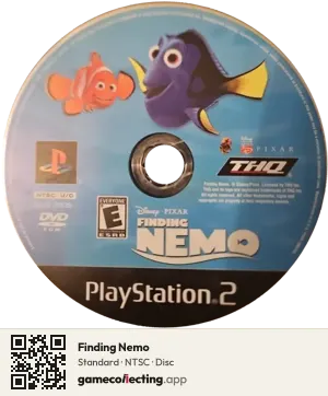 Finding Nemo PlayStation 2, NTSC disc
