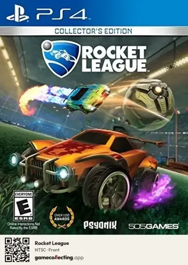 Rocket League PlayStation 4, NTSC box front