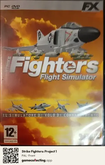 Strike Fighters: Project 1 Computer, PAL box front