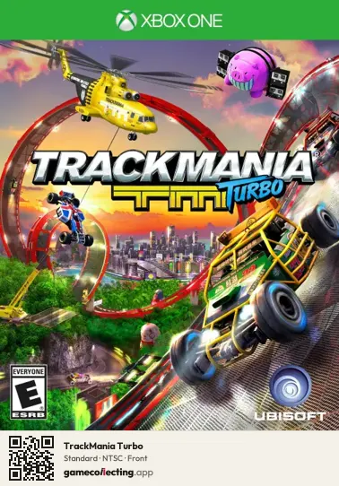 TrackMania Turbo Xbox One, NTSC box front