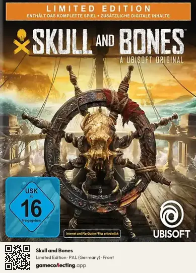 Skull and Bones PlayStation 5, Germany box front